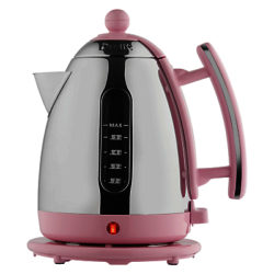 Dualit 1.5L Hinge Lid Kettle Pastel Pink Rose